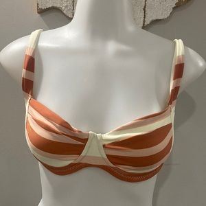 NWOT! Skin by Same Striped Bikini Top‎